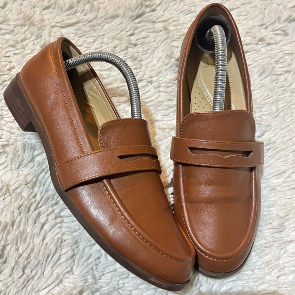 JustFab Brown Loafers